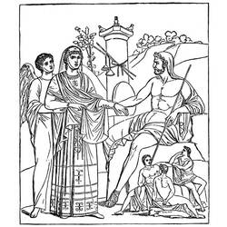 Página para colorir: mitologia grega (deuses e deusas) #109690 - Páginas para Colorir Imprimíveis Gratuitamente