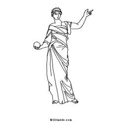 Página para colorir: mitologia grega (deuses e deusas) #109719 - Páginas para Colorir Imprimíveis Gratuitamente