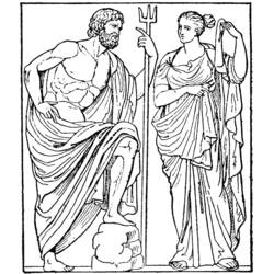 Página para colorir: mitologia grega (deuses e deusas) #109772 - Páginas para Colorir Imprimíveis Gratuitamente