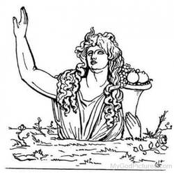 Página para colorir: mitologia grega (deuses e deusas) #109974 - Páginas para Colorir Imprimíveis Gratuitamente