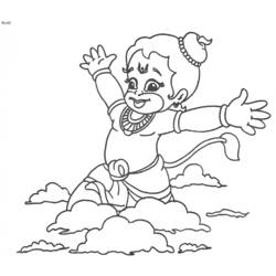 Página para colorir: mitologia hindu (deuses e deusas) #109367 - Páginas para Colorir Imprimíveis Gratuitamente