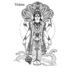 Página para colorir: mitologia hindu (deuses e deusas) #109421 - Páginas para Colorir Imprimíveis Gratuitamente