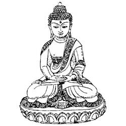 Página para colorir: Mitologia hindu: Buda (deuses e deusas) #89549 - Páginas para Colorir Imprimíveis Gratuitamente