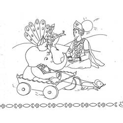 Página para colorir: Mitologia Hindu: Ganesh (deuses e deusas) #96932 - Páginas para Colorir Imprimíveis Gratuitamente