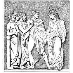 Página para colorir: mitologia romana (deuses e deusas) #110014 - Páginas para Colorir Imprimíveis Gratuitamente