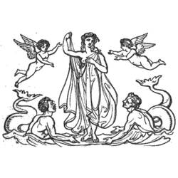 Página para colorir: mitologia romana (deuses e deusas) #110035 - Páginas para Colorir Imprimíveis Gratuitamente