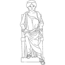 Página para colorir: mitologia romana (deuses e deusas) #110111 - Páginas para Colorir Imprimíveis Gratuitamente