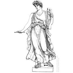 Página para colorir: mitologia romana (deuses e deusas) #110115 - Páginas para Colorir Imprimíveis Gratuitamente