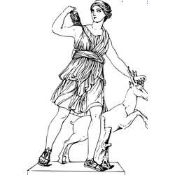 Página para colorir: mitologia romana (deuses e deusas) #110135 - Páginas para Colorir Imprimíveis Gratuitamente