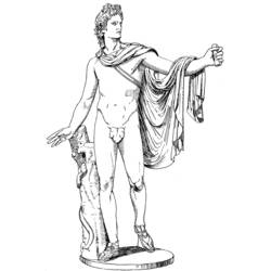 Página para colorir: mitologia romana (deuses e deusas) #110188 - Páginas para Colorir Imprimíveis Gratuitamente