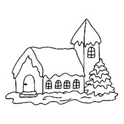Desenho Cabana (Edifícios e Arquitetura) #212652 para imprimir e colorir