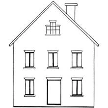 Desenho Casa (Edifícios e Arquitetura) #66447 para imprimir e colorir