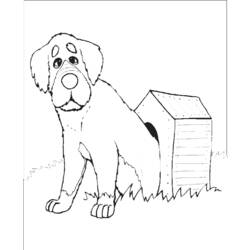 Página para colorir: Casinha de cachorro (Edifícios e Arquitetura) #62358 - Páginas para Colorir Imprimíveis Gratuitamente