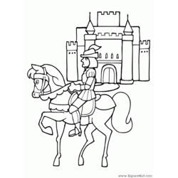 Página para colorir: Castelo (Edifícios e Arquitetura) #62057 - Páginas para Colorir Imprimíveis Gratuitamente