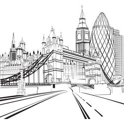 Desenho Cidade (Edifícios e Arquitetura) #200586 para imprimir e colorir