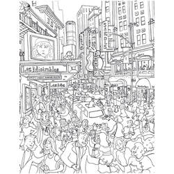 Desenho Cidade (Edifícios e Arquitetura) #200591 para imprimir e colorir