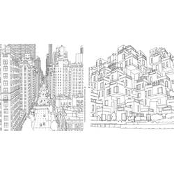 Página para colorir: Cidade (Edifícios e Arquitetura) #64910 - Páginas para Colorir Imprimíveis Gratuitamente
