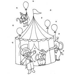 Desenho Circo (Edifícios e Arquitetura) #190054 para imprimir e colorir