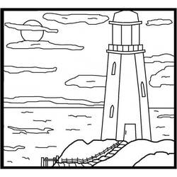 Desenho Farol (Edifícios e Arquitetura) #188005 para imprimir e colorir