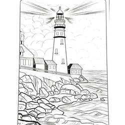 Desenho Farol (Edifícios e Arquitetura) #188015 para imprimir e colorir