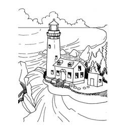 Desenho Farol (Edifícios e Arquitetura) #188030 para imprimir e colorir