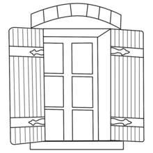 Desenho Janela (Edifícios e Arquitetura) #168549 para imprimir e colorir