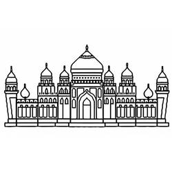 Página para colorir: Palácio (Edifícios e Arquitetura) #212227 - Páginas para Colorir Imprimíveis Gratuitamente