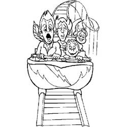 Desenho Parque de Diversões (Edifícios e Arquitetura) #210870 para imprimir e colorir