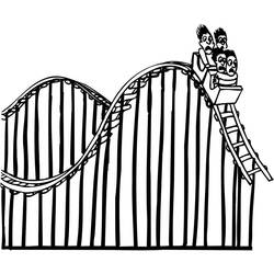 Desenho Parque de Diversões (Edifícios e Arquitetura) #210872 para imprimir e colorir