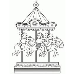 Desenho Parque de Diversões (Edifícios e Arquitetura) #210881 para imprimir e colorir