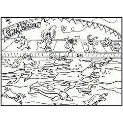 Desenho Piscina (Edifícios e Arquitetura) #186038 para imprimir e colorir