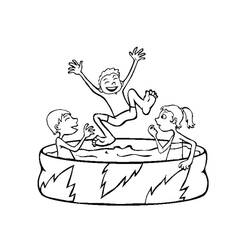 Desenho Piscina (Edifícios e Arquitetura) #186053 para imprimir e colorir