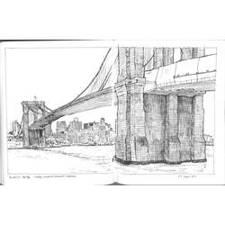 Página para colorir: Ponte (Edifícios e Arquitetura) #62901 - Páginas para Colorir Imprimíveis Gratuitamente