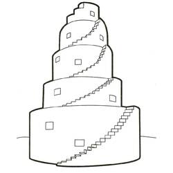 Desenho Torre de Babel (Edifícios e Arquitetura) #213662 para imprimir e colorir