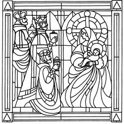 Desenho Vitral (Edifícios e Arquitetura) #174289 para imprimir e colorir