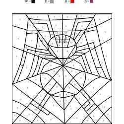 Página para colorir: coloração mágica (educacional) #126140 - Páginas para Colorir Imprimíveis Gratuitamente