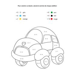 Página para colorir: coloração mágica (educacional) #126153 - Páginas para Colorir Imprimíveis Gratuitamente