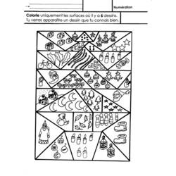 Página para colorir: coloração mágica (educacional) #126249 - Páginas para Colorir Imprimíveis Gratuitamente