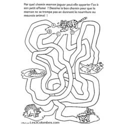 Página para colorir: labirintos (educacional) #126433 - Páginas para Colorir Imprimíveis Gratuitamente