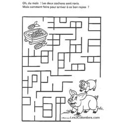 Página para colorir: labirintos (educacional) #126450 - Páginas para Colorir Imprimíveis Gratuitamente