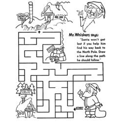 Página para colorir: labirintos (educacional) #126459 - Páginas para Colorir Imprimíveis Gratuitamente