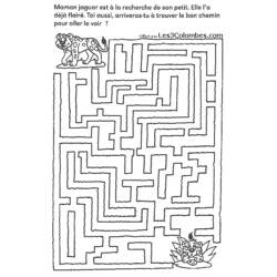 Página para colorir: labirintos (educacional) #126493 - Páginas para Colorir Imprimíveis Gratuitamente