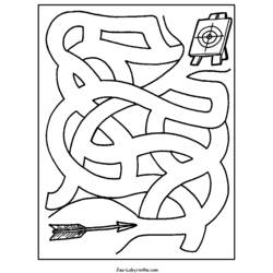 Página para colorir: labirintos (educacional) #126501 - Páginas para Colorir Imprimíveis Gratuitamente