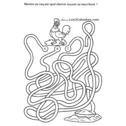 Página para colorir: labirintos (educacional) #126505 - Páginas para Colorir Imprimíveis Gratuitamente