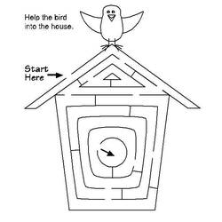 Página para colorir: labirintos (educacional) #126509 - Páginas para Colorir Imprimíveis Gratuitamente