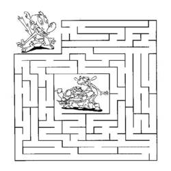 Página para colorir: labirintos (educacional) #126518 - Páginas para Colorir Imprimíveis Gratuitamente