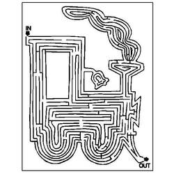 Página para colorir: labirintos (educacional) #126540 - Páginas para Colorir Imprimíveis Gratuitamente