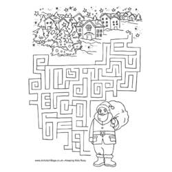 Página para colorir: labirintos (educacional) #126559 - Páginas para Colorir Imprimíveis Gratuitamente