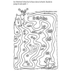 Página para colorir: labirintos (educacional) #126614 - Páginas para Colorir Imprimíveis Gratuitamente