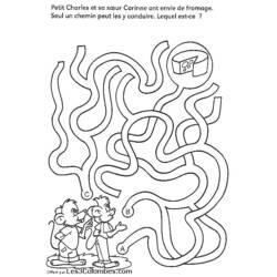 Página para colorir: labirintos (educacional) #126652 - Páginas para Colorir Imprimíveis Gratuitamente